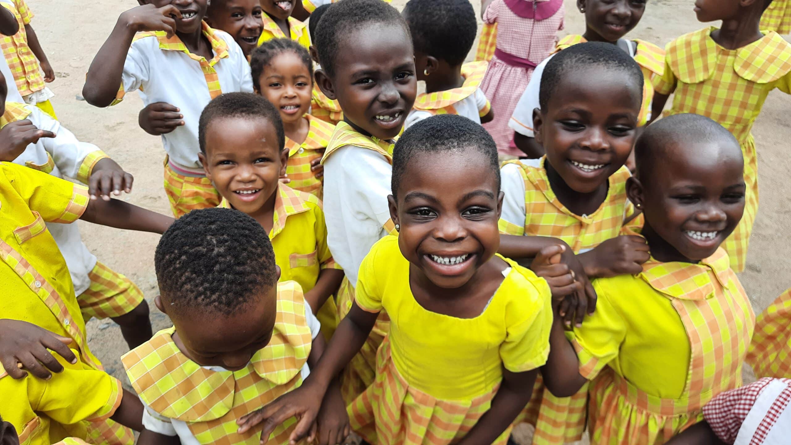 Schulkinder in Ghana